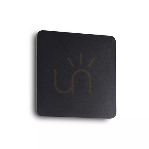 Kontrola Nástěnné svítidlo Ideal Lux Cover AP D20 Square Nero černé LED 11W 195773