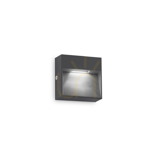 Kontrola Venkovní nástěnné svítidlo Ideal Lux Dedra AP Big antracit 316871