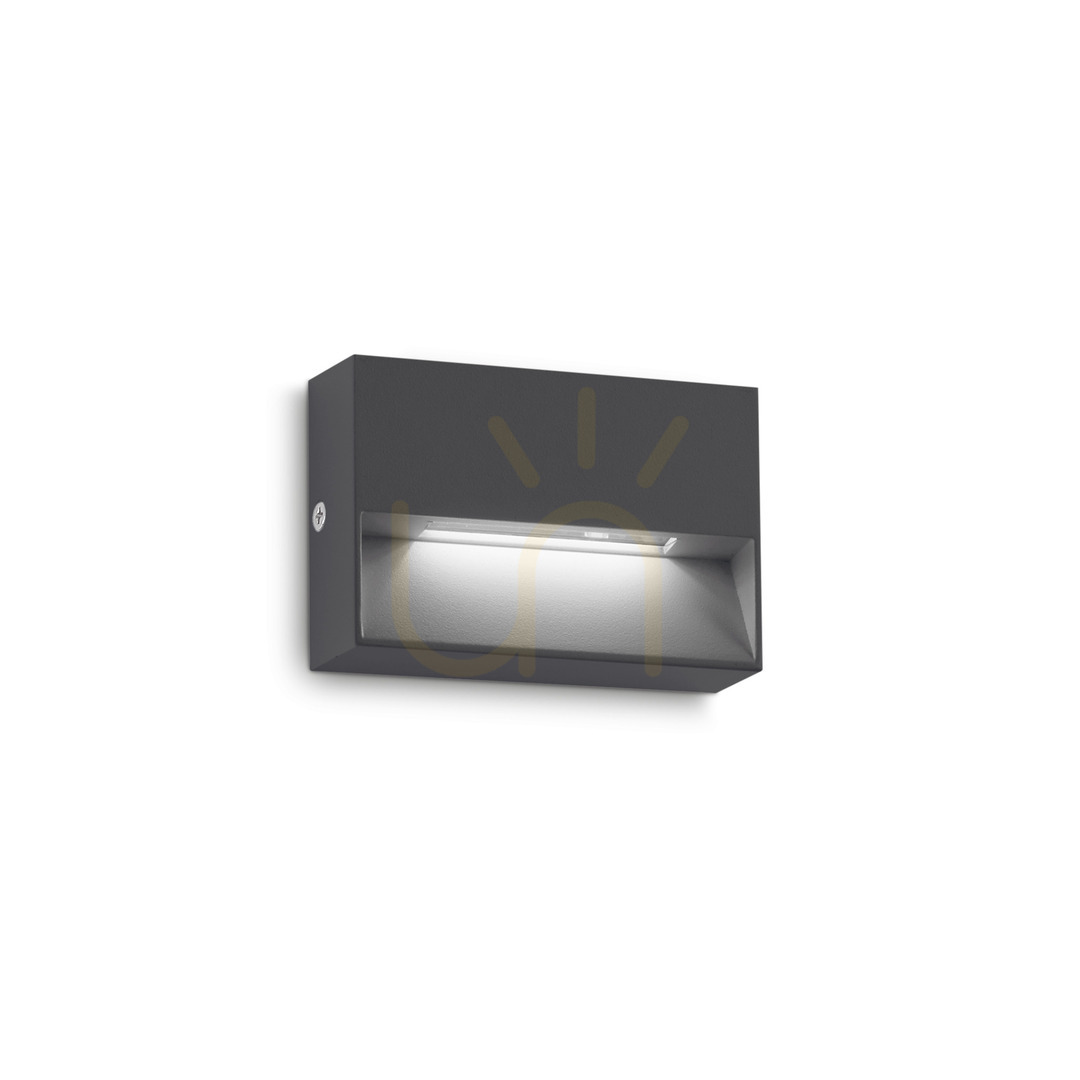 Kontrola Venkovní nástěnné svítidlo Ideal Lux Dedra AP Small antracit 328645 Venkovní nástěnné svítidlo Ideal Lux Dedra AP Small antracit 328645