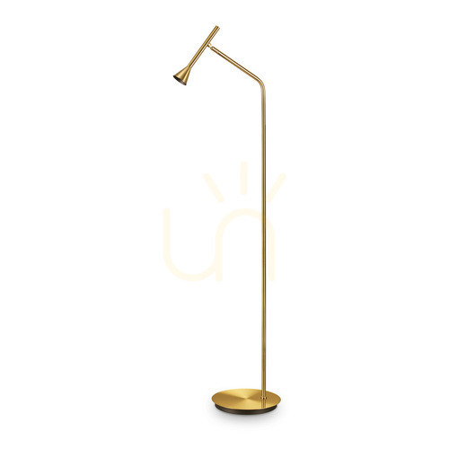 Kontrola Stojací lampa Ideal Lux Diesis PT mosaz 151 cm LED 4,5 W 285344