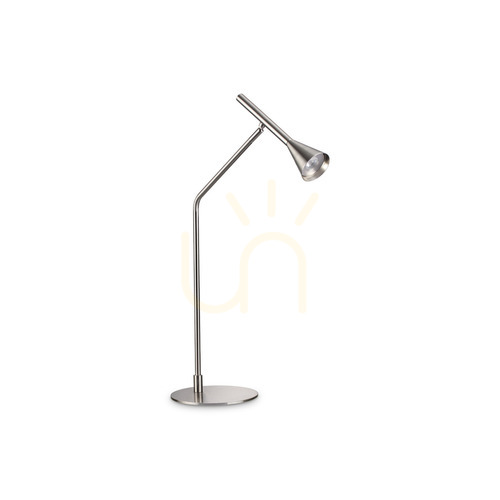Kontrola Stolní lampa Ideal Lux Diesis TL nikl LED stmívatelná 291093