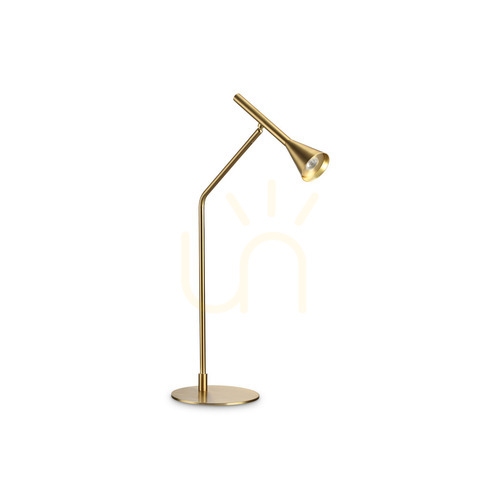 Kontrola Stolní lampa Ideallux Diesis TL 291109 mosazná LED stmívatelná