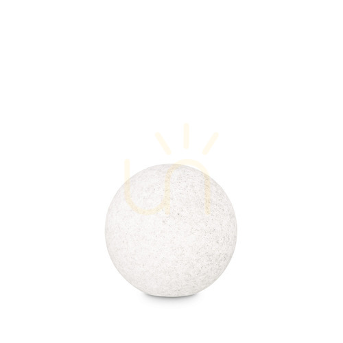 Kontrola Venkovní stojací kulová lampa Ideal Lux Doris 30 cm bílá 214009