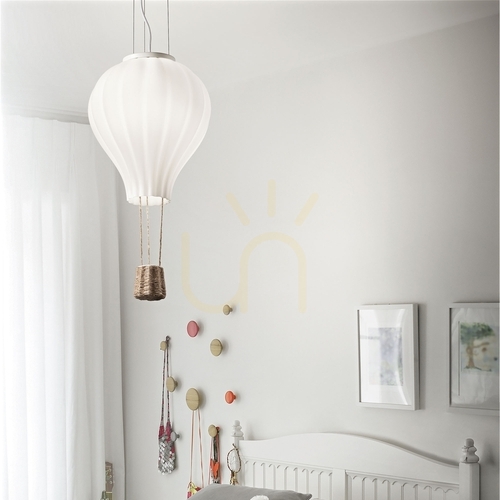 Kontrola Závěsné svítidlo Ideal Lux DREAM BIG SP1 D42 bílé Ø42 cm E27 261195