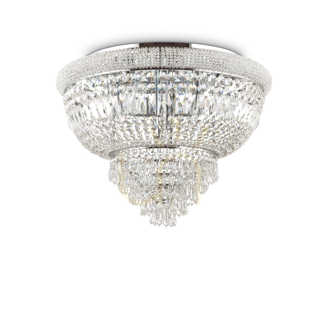 Kontrola Plafon Ideallux DUBAI PL24 CROMO chrom křišťálový 78 cm 243566 Plafon Ideallux DUBAI PL24 CROMO chrom křišťálový 78 cm 243566