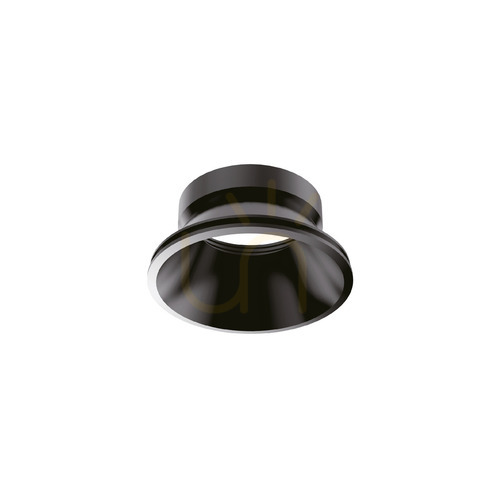 Kontrola Reflektor kulatý pevný Ideallux Dynamic černý 7,3 cm 211794