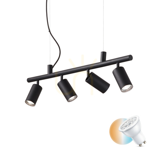 Kontrola Závěsné svítidlo Ideal Lux Dynamite SP4 Nero černé 4x GU10 231341