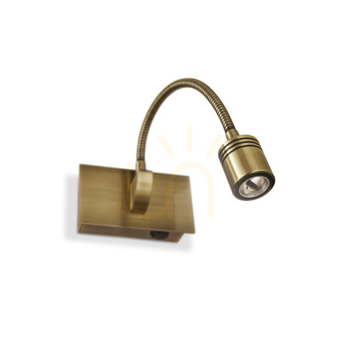 Kontrola Nástěnné svítidlo Ideal Lux Dynamo AP Brunito mosaz 121352