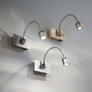 Nástěnné LED svítidlo Ideallux Dynamo AP Nickel 031477 poniklované 2 Nástěnné LED svítidlo Ideallux Dynamo AP Nickel 031477 poniklované small 2