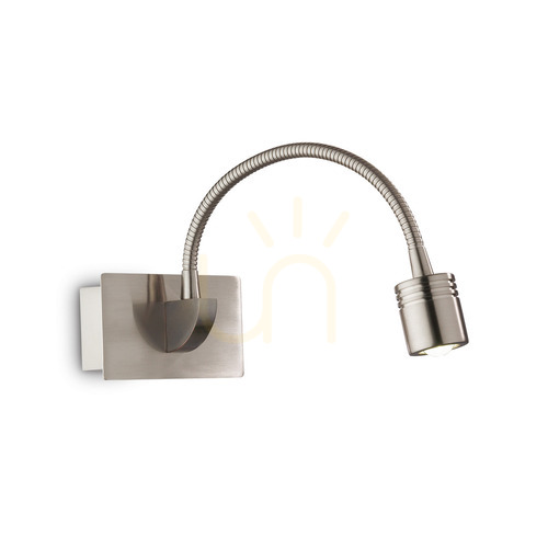 Kontrola Nástěnné LED svítidlo Ideallux Dynamo AP Nickel 031477 poniklované