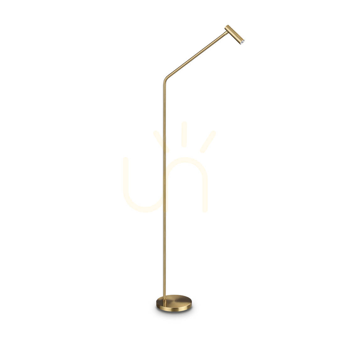 Kontrola Stojací lampa Ideal Lux Easy PT mosaz 128 cm LED 3,5 W 295503 Stojací lampa Ideal Lux Easy PT mosaz 128 cm LED 3,5 W 295503