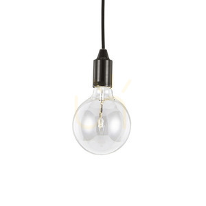 Závěsné svítidlo Ideal Lux Edison SP1 Nero černé E27 113319 small 0