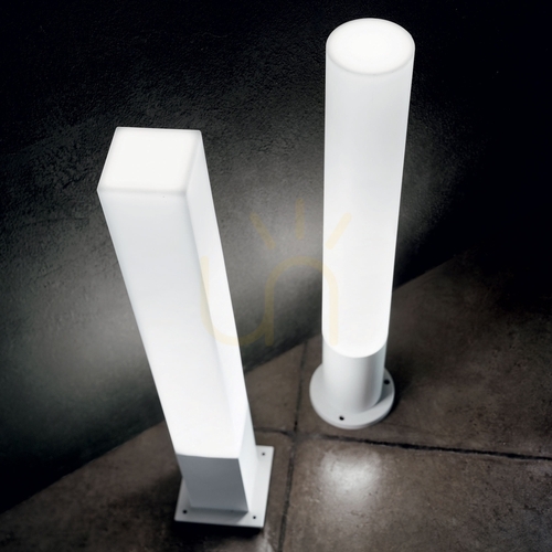 Kontrola Venkovní stojací lampa Ideal Lux EDO Outdoor PT1 Round bílá 80 cm 135755