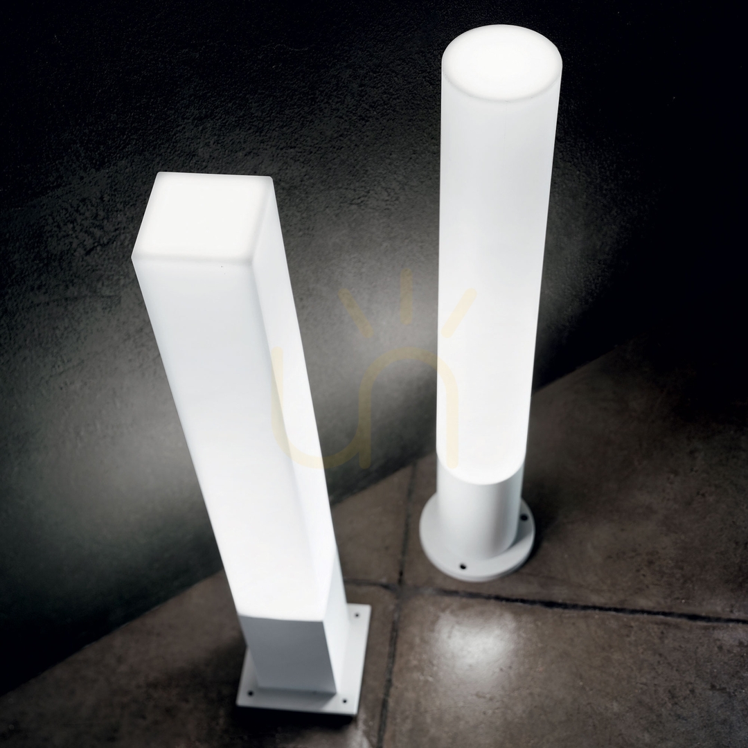 Pohled Venkovní stojací lampa Ideal Lux EDO Outdoor PT1 Round bílá 80 cm 135755 Venkovní stojací lampa Ideal Lux EDO Outdoor PT1 Round bílá 80 cm 135755