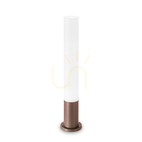 Kontrola Venkovní stojací lampa Ideal Lux EDO Outdoor PT1 Round Coffee hnědá 80 cm 213071