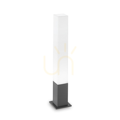 Kontrola Venkovní stojací světlo Ideal Lux EDO Outdoor PT1 Square antracit 135762
