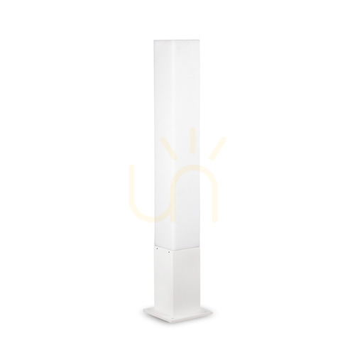 Kontrola Venkovní stojací lampa Ideal Lux EDO PT1 Square bílá 79 cm 142999