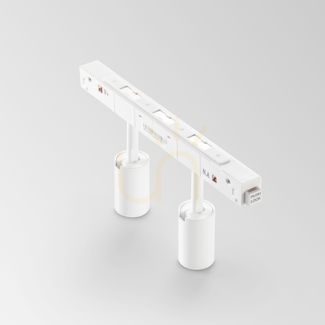 Pohled Lištové svítidlo Ideal Lux EGO Track Double 5W 3000K černé 303604 Lištové svítidlo Ideal Lux EGO Track Double 5W 3000K černé 303604