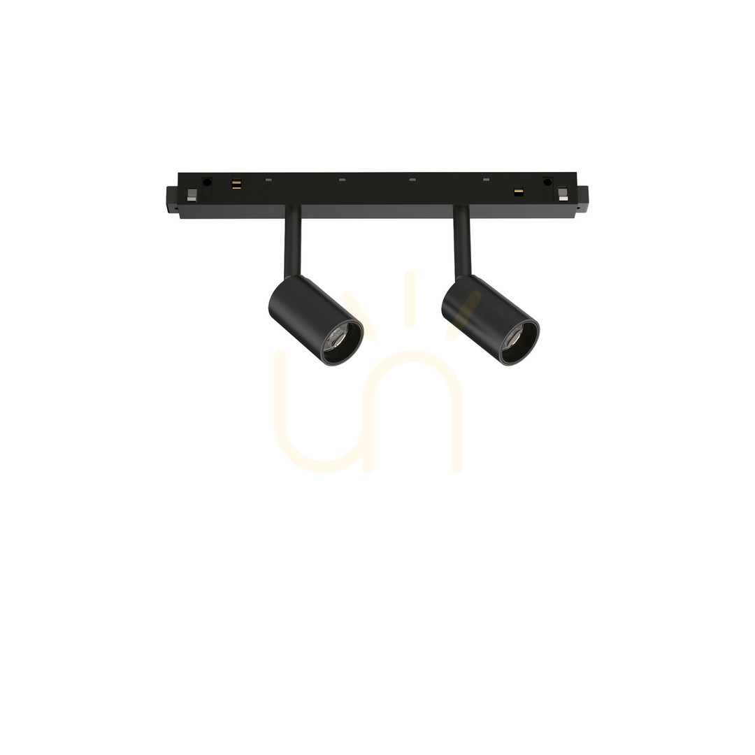 Kontrola Lištové svítidlo Ideal Lux EGO Track Double 5W 3000K černé 303604 Lištové svítidlo Ideal Lux EGO Track Double 5W 3000K černé 303604