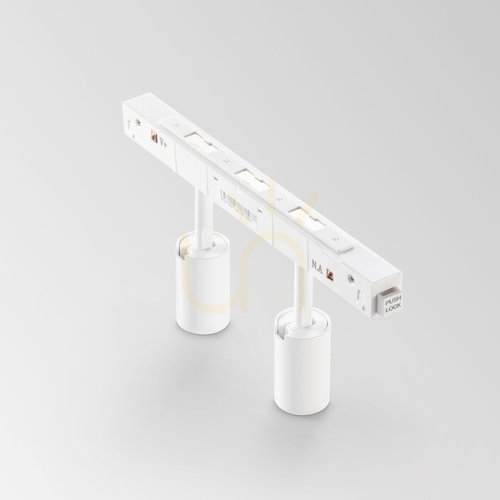 Kontrola Lištové svítidlo Ideallux EGO Track Double 5W 3000K bílé DALI 286341