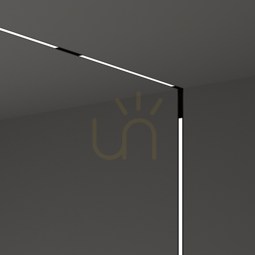 Kontrola Lištové svítidlo Ideallux EGO Wide 26W 3000K černé 112,4 cm 257730
