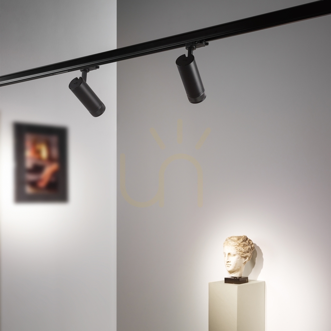 Náhled Lištové svítidlo Ideallux EOS 15W 3000K DALI černé 302980 Lištové svítidlo Ideallux EOS 15W 3000K DALI černé 302980
