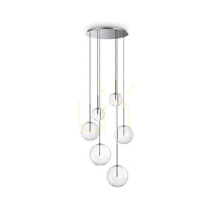 Závěsné svítidlo Ideal Lux Equinoxe SP6 Cromo chrom 65 cm 317250 0 Závěsné svítidlo Ideal Lux Equinoxe SP6 Cromo chrom 65 cm 317250 small 0