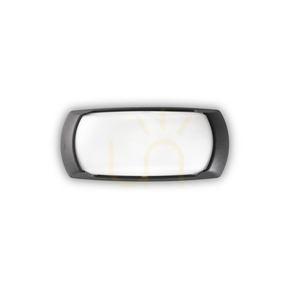 Venkovní nástěnné svítidlo Ideal Lux Felix AP1 černé E27 30 cm 123783 small 0
