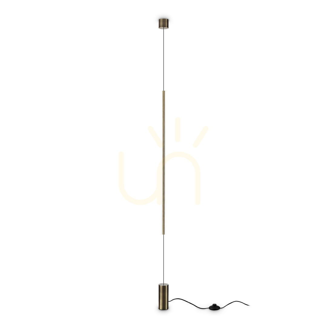 Kontrola Nástěnné svítidlo Ideal Lux FILO PT OTTONE mosaz LED 16,5 W 301075 ESSENCE Nástěnné svítidlo Ideal Lux FILO PT OTTONE mosaz LED 16,5 W 301075 ESSENCE