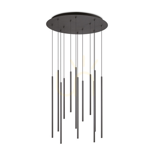 Kontrola Závěsné svítidlo Ideal Lux LOOK SP12 černé LED 19W 3000K 263434
