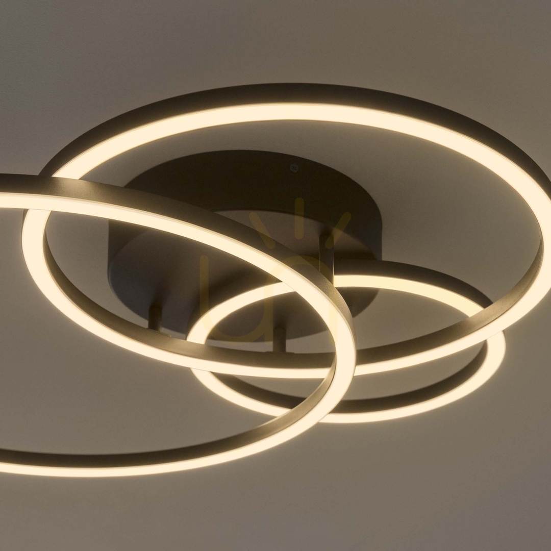 Zobrazit Plafon Ideallux FRAME Cerchio Nero černý LED 41W 61 cm 269825 Plafon Ideallux FRAME Cerchio Nero černý LED 41W 61 cm 269825