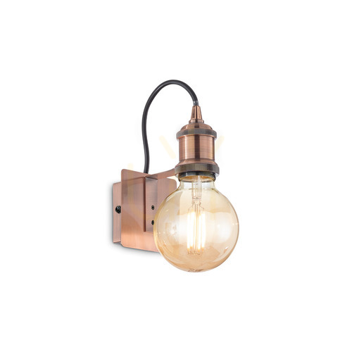 Kontrola Nástěnné svítidlo Ideal Lux FRIDA AP1 RAME měděné E27 163338