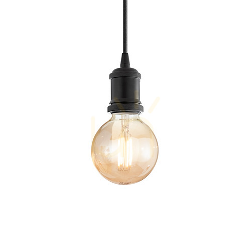 Kontrola Závěsné svítidlo Ideallux FRIDA SP1 Nero černé E27 139425