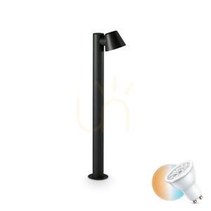 Venkovní stojací lampa Ideal Lux GAS PT1 černá 80 cm 322421 small 0