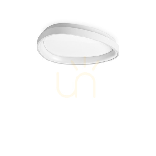 Kontrola Plafon Ideallux GEMINI PL D042 bílý LED 24W 3000K 42,5 cm 328010