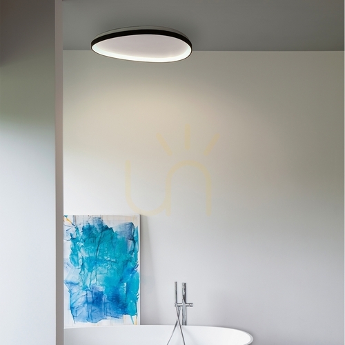 Kontrola Plafon Ideallux GEMINI PL D042 mosaz LED 24W 3000K 42,5 cm 328034