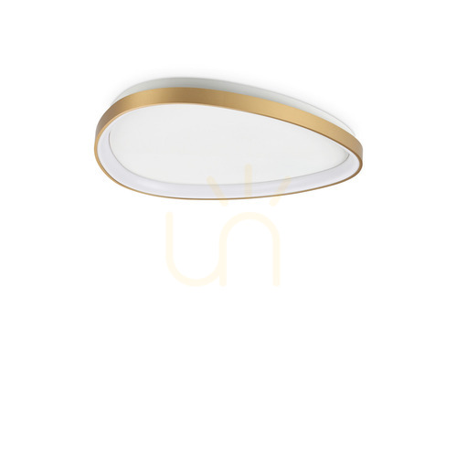 Kontrola Plafon Ideallux Gemini D061 DALI/PUSH mosaz 61 cm LED 28W 3000K 328966