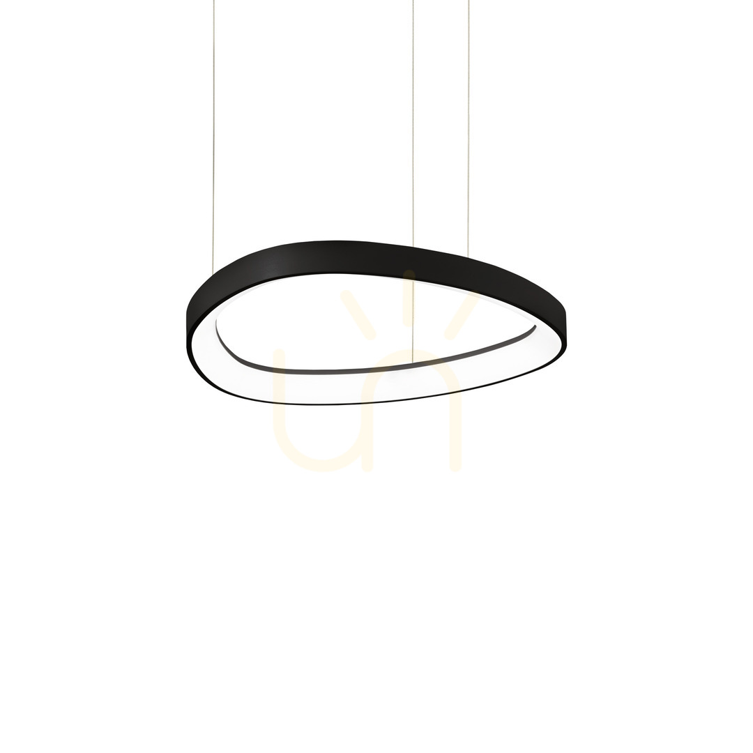 Kontrola Závěsné svítidlo Ideallux Gemini SP D042 ON-OFF Nero černé LED 42,5 cm 247236 Závěsné svítidlo Ideallux Gemini SP D042 ON-OFF Nero černé LED 42,5 cm 247236