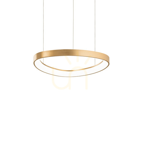 Kontrola Závěsné svítidlo Ideallux GEMINI D42 mosaz 36W 3000K 247243