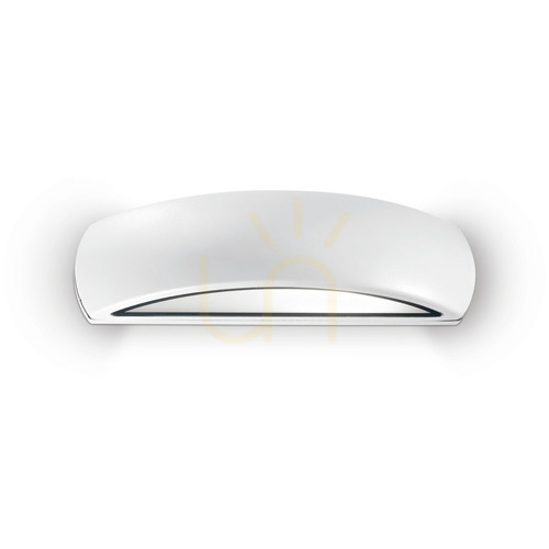 Kontrola Venkovní nástěnné svítidlo Ideal Lux Giove AP1 Bianco bílé E27 33 cm 092195
