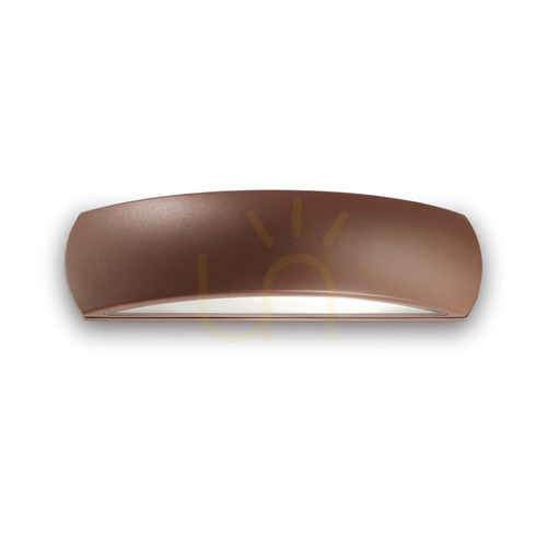 Kontrola Venkovní nástěnné svítidlo Ideal Lux Giove AP1 Coffee hnědé E27 IP54 163598