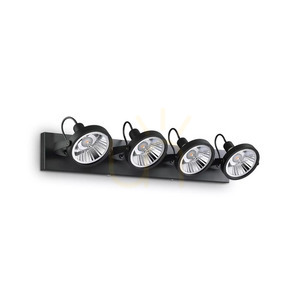 Plafon Ideallux GLIM PL4 Nero černý 4x GU10 200255 small 1
