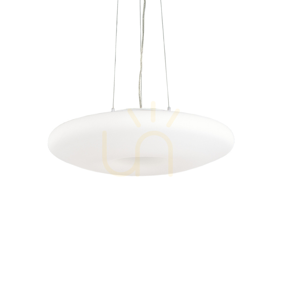 Kontrola Závěsné svítidlo Ideallux Glory SP5 D60 bílé 019741 Závěsné svítidlo Ideallux Glory SP5 D60 bílé 019741