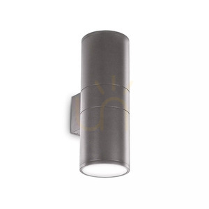 Venkovní nástěnné svítidlo Ideal Lux GUN AP2 BIG COFFEE 163611 hnědé 2×E27 IP54 small 2