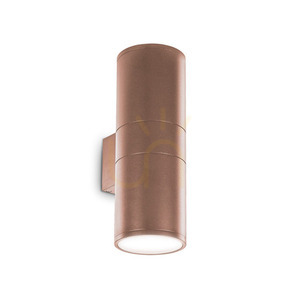 Venkovní nástěnné svítidlo Ideal Lux GUN AP2 BIG COFFEE 163611 hnědé 2×E27 IP54 small 0