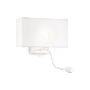 Nástěnné svítidlo Ideallux HOTEL AP2 All White 215693 0 Nástěnné svítidlo Ideallux HOTEL AP2 All White 215693 small 0