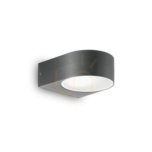 Kontrola Venkovní nástěnné svítidlo Ideal Lux IKO AP1 antracit E27 018515