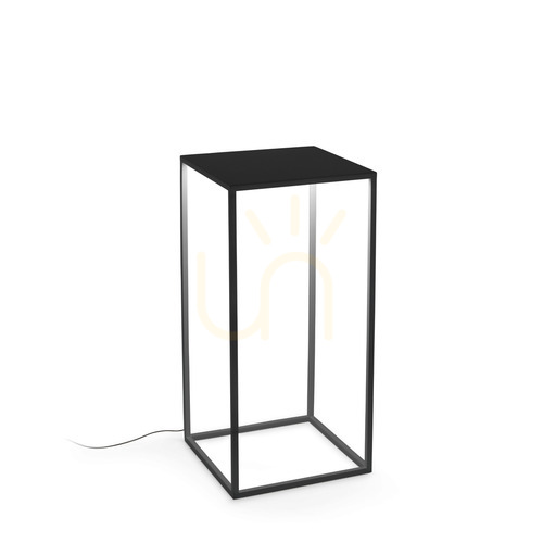 Kontrola Venkovní stojací lampa Ideallux Ipotesi H73 černá LED 16W 282251