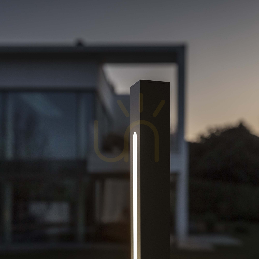 Náhled Venkovní stojací lampa Ideallux JEDI 160,5 cm antracit 306803 Venkovní stojací lampa Ideallux JEDI 160,5 cm antracit 306803