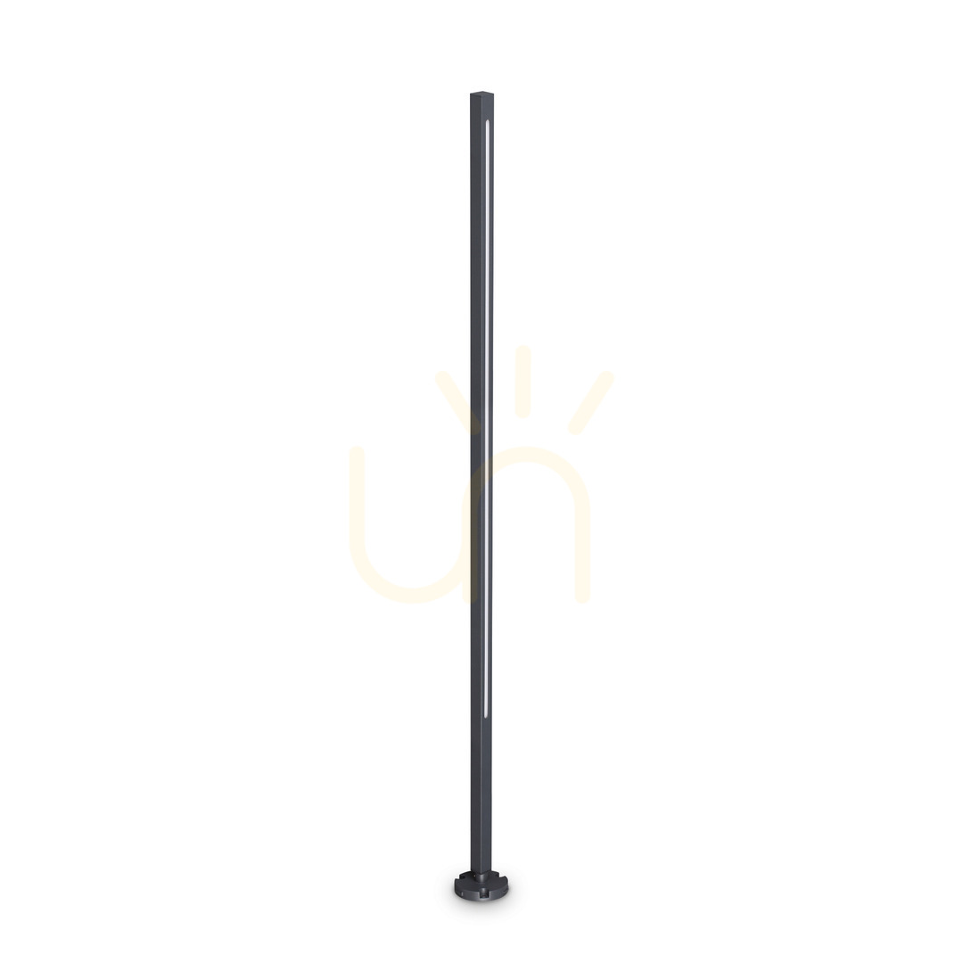 Kontrola Venkovní stojací lampa Ideallux JEDI 160,5 cm antracit 306803 Venkovní stojací lampa Ideallux JEDI 160,5 cm antracit 306803